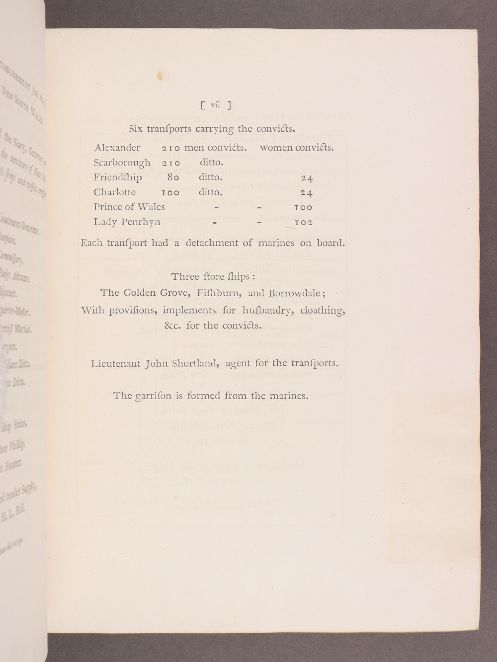 Page vii